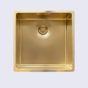 Zlewozmywak Reginox New York 40x40 złoto GOLD FLAX - R35139 - Zlewozmywaki - miniaturka - grafika 1