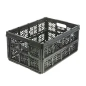 Pojemniki przemysłowe - Kosz składany IDA 32 L czarny - miniaturka - grafika 1