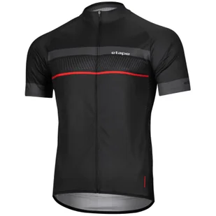 Męska koszulka kolarska Etape Dream 3.0 Rozmiar: XL / Kolor: czarny/czerwony - Bluzy sportowe męskie - miniaturka - grafika 1