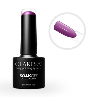 Claresa Claresa, lakier hybrydowy 614, 5 ml - Lakiery hybrydowe - miniaturka - grafika 1