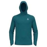 Bluzy męskie - Odlo Męska bluza z kapturem Millennium Element Midlayer XL - miniaturka - grafika 1