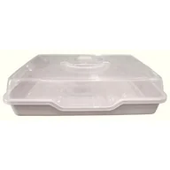 Pojemniki kuchenne - Pojemnik do ciasta Florencja 37 x 27 x 53,5 cm srebrny - miniaturka - grafika 1