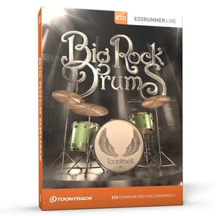 Toontrack Big Rock Drums EZX (licencja) - Inne akcesoria muzyczne - miniaturka - grafika 1