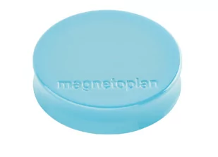 MAGNETOPLAN Magnes Ergo Medium, średnica 30 x 8 mm, 10 sztuk, błękitny 4013695044958 - Magnesy - miniaturka - grafika 1