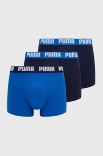 Puma bokserki 3-pack męskie kolor niebieski 938327 - Majtki damskie - miniaturka - grafika 1
