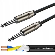 Kable komputerowe i do monitorów - Kabel głośnikowy Jack 6.3mm 10m SMART Roxtone SSJJ210L10 - miniaturka - grafika 1