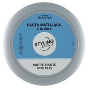 Kosmetyki do stylizacji włosów - Joanna Styling Pasta Matująca Z Glinką 100G - miniaturka - grafika 1