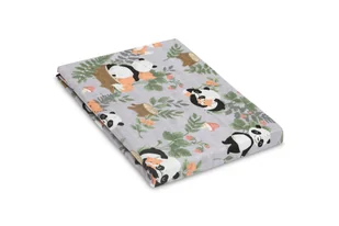 Sensillo, otulacz muślinowy panda i lis 120x120 cm - Otulacze - miniaturka - grafika 1