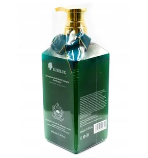 LUXELUX jedwabisty szampon keratynowy do włosów nawilżający - 500 ml - Szampony do włosów - miniaturka - grafika 1