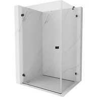 Kabiny prysznicowe - Mexen Lunar-B kabina prysznicowa uchylna lewa 100 x 80 cm, transparent, czarna - 832-100-080-70-00-L - miniaturka - grafika 1