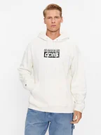 Bluzy męskie - Converse Bluza Cons Hoodie Bb 10024013-A07 Écru Regular Fit - miniaturka - grafika 1