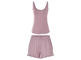 esmara® Piżama damska z bawełny (Różowy, L(44/46)) - Piżamy damskie esmara® Piżama damska z bawełny (Różowy, L(44/46)) - Piżamy damskie - miniaturka - grafika 1