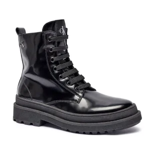 CALVIN KLEIN JEANS Botki - Buty dla dziewczynek - miniaturka - grafika 1