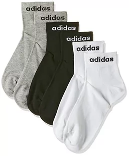 adidas Męskie skarpety bez poduszki, 3 pary - Skarpetki damskie - miniaturka - grafika 1
