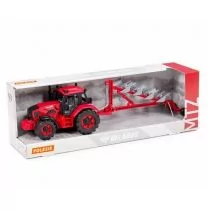 Polesie 91338 Traktor BELARUS z pługiem - Samochody i pojazdy dla dzieci - miniaturka - grafika 1