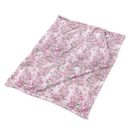 Koce - Miękki koce na fotel 100x135 Kwiaty bzu dekoracja, Fabricsy - miniaturka - grafika 1