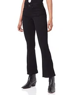 Spodnie damskie - VERO MODA VMpeachy dżinsy damskie Mid Rise, czarny, S x 32L - miniaturka - grafika 1