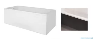 Besco Obudowa do wanny czarny mat Talia 170x70 #OAT-170-PKC - Obudowy do wanien - miniaturka - grafika 1