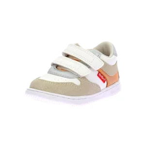 Kickmotion, Trampki chłopięce, Białe złoto niebieski koralowy, 19 EU - Buty dla chłopców - miniaturka - grafika 1
