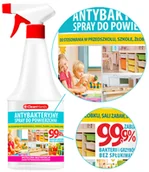 Dezynfekcja - PŁYN DO DEZYNFEKCJI POWIERZCHNI W PRZEDSZKOLU SZKOLE ŻŁOBKU CleanHands 500ml - miniaturka - grafika 1