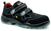 Biuro i firma OUTLET - ELTEN SCOTT ESD S1 – sportowe sandały ochronne dla kobiet i mężczyzn | mikrofibra i tkanina | nosek z tworzywa sztucznego | bez metalu | bez skóry, 42 EU, czarny - miniaturka - grafika 1