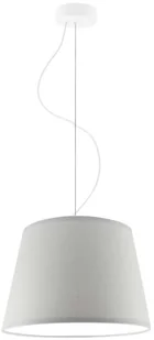 Lampa wisząca do pokoju dziennego TUNIS - kolor jasny szary - Lampy sufitowe - miniaturka - grafika 1