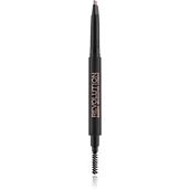 Kredki do oczu - Makeup Revolution Duo Brow Definer precyzyjny ołówek do brwi odcień Light Brown 0,15 g - miniaturka - grafika 1