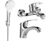 Zestawy baterii łazienkowych - Mexen Fabia R05 zestaw wannowy, chrom - 746503R05-00 - miniaturka - grafika 1