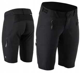 Spodenki rowerowe damskie Shorty Silvini Alma black M - Spodenki rowerowe - miniaturka - grafika 1