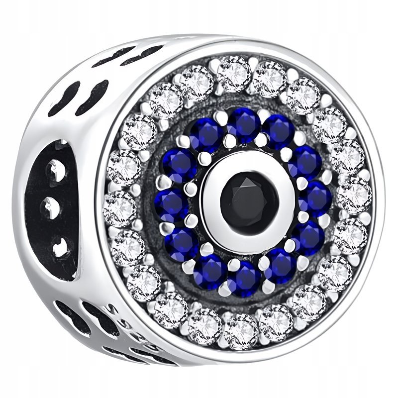 Charms Zawieszka Charms Oko Proroka Cyrkonie Charmsy Trusky