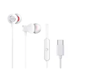 Słuchawki - Aiwa ESTM-50USB-C/WT Biały - miniaturka - grafika 1