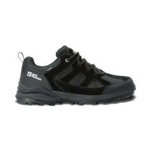 Męskie buty trekkingowe Jack Wolfskin TRAIL HIKER TEXAPORE LOW M black - 39,5 - Buty trekkingowe męskie - miniaturka - grafika 1