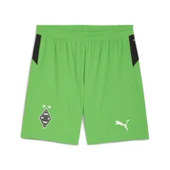 Spodnie sportowe męskie - Męskie szorty Borussia Mönchengladbach 25/26 PUMA Green Warm White - miniaturka - grafika 1