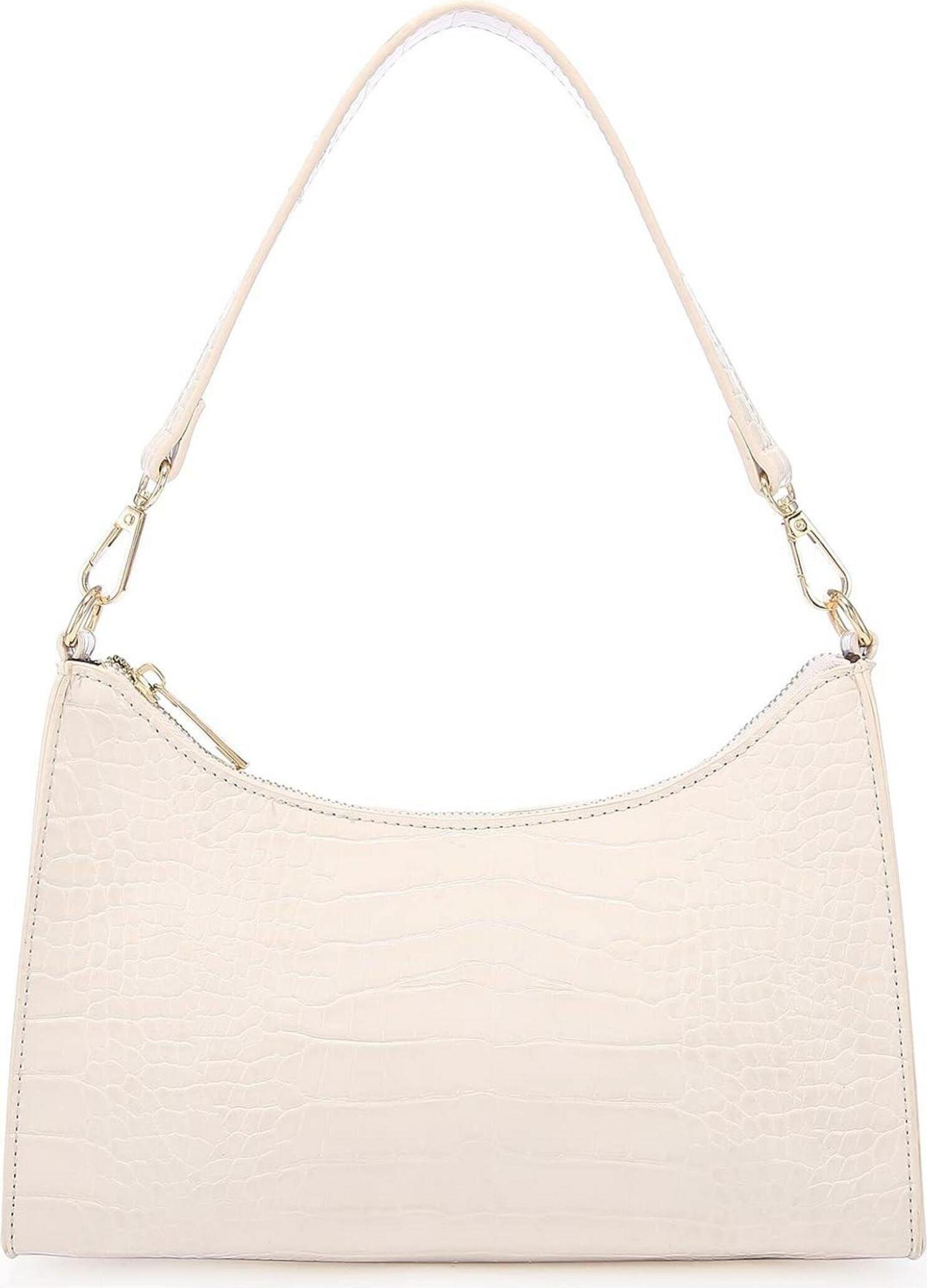 LOVEVOOK Torebka damska na ramię skórzana mała - Tote Bag Crossbody Torebka na ramię czerwona