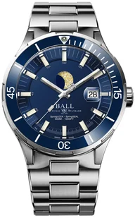 Zegarek Zegarek Ball DM3130B-S13J-BE Roadmaster Challenger Moonphase (40mm) - - Zegarki męskie - miniaturka - grafika 2