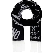 Apaszki i szaliki damskie - Moschino Wełniany szal - miniaturka - grafika 1