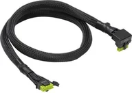 Kable komputerowe i do monitorów - ASRock CB-12V2X6L600W GPU 90° Winkelkabel 700mm 12+4 pins - miniaturka - grafika 1