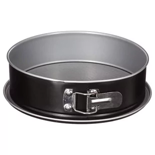 Secret de Gourmet Okrągła metalowa forma do ciast tortownica 24 cm kolor czarny 3560238985090 - Formy do ciast - miniaturka - grafika 1