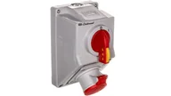 Inne akcesoria elektryczne - Elektromet Zestaw instalacyjny z gniazdem 4P (0-I) 16A IP54 C16-18 971601 971601 - miniaturka - grafika 1