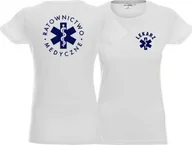 Odzież robocza - Promostars LPP - Koszulka damska LEKARZ biała - miniaturka - grafika 1