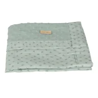 Koce i narzuty dla dzieci - Zielony koc dziecięcy 80x80 cm Lil Planet – Roba - miniaturka - grafika 1