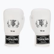 Rękawice bokserskie - Rękawice bokserskie Top King Muay Thai Pro white - miniaturka - grafika 1