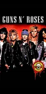 Podkładki pod mysz - PODKŁADKA POD MYSZ Z Nadrukiem 22x18 cm Guns N' Roses Logo Appetite Prezent - miniaturka - grafika 1
