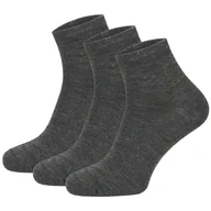 Skarpetki męskie - Skarpetki Zulu Diplomat Merino Mid 3-pack Rozmiar skarpet: 35-38 / Kolor: jasnoszary - miniaturka - grafika 1
