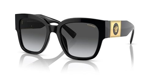 Versace 0VE4437U 54 GB1/T3 okulary przeciwsłoneczne, unisex-dorośli, wielokolorowe (wielokolorowe), jeden rozmiar