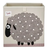 Pojemniki na zabawki - 3Sprouts Pudełko do przechowywania owca 3SSBSHE - miniaturka - grafika 1