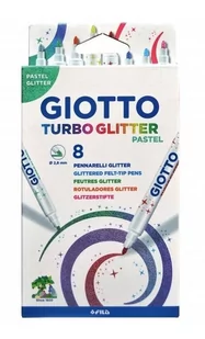 Giotto turbo markery świecidełka brokat pastelowy 426300 - Zakreślacze - miniaturka - grafika 2