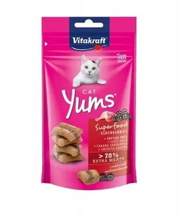 Vitakraft VITAKRAFT CAT YUMS kaczka z czarnym bzem 40g d/kot - Przysmaki dla kotów - miniaturka - grafika 1