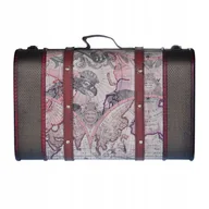 Kosmetyki i akcesoria do pielęgnacji brody - Dear Barber Walizka barberska Duża - Vintage Wooden Suitcase M/S wyposażona - miniaturka - grafika 1