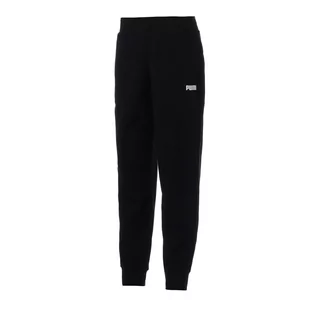 Spodnie dresowe damskie Puma ESSENTIAL CLOSED TR czarne 84720401-XS - Dresy damskie - miniaturka - grafika 1